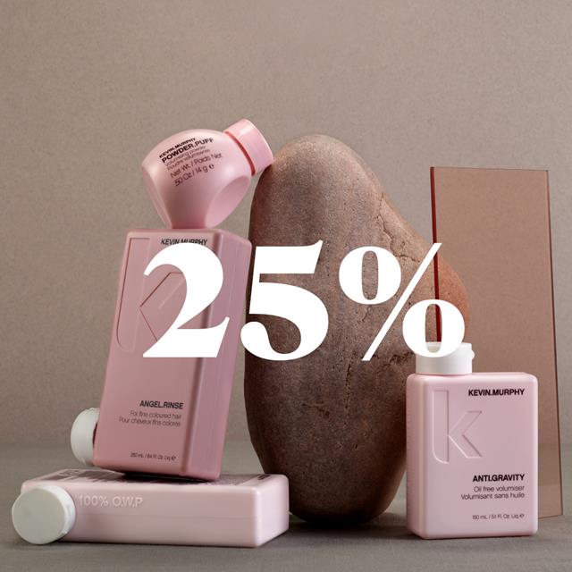 Artikkelbilde - -25% på Kevin Murphy