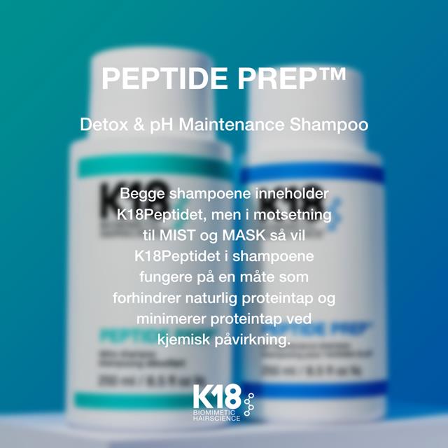 Artikkelbilde - K18 NÅ OGSÅ MED SHAMPOO