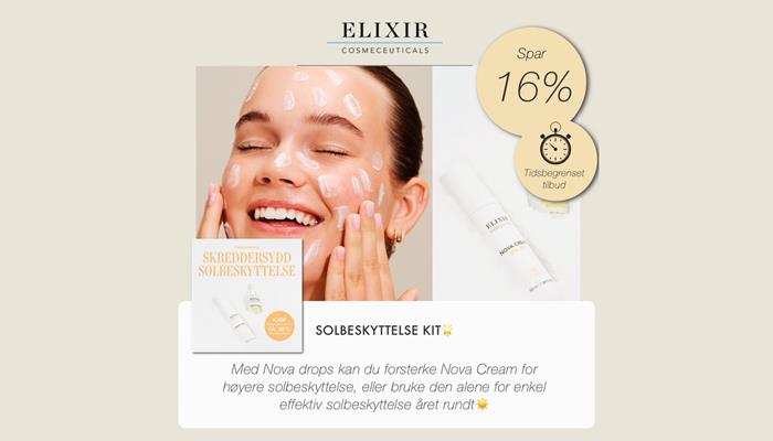 Artikkelbilde - Elixir Solbeskyttelse Kit -16%