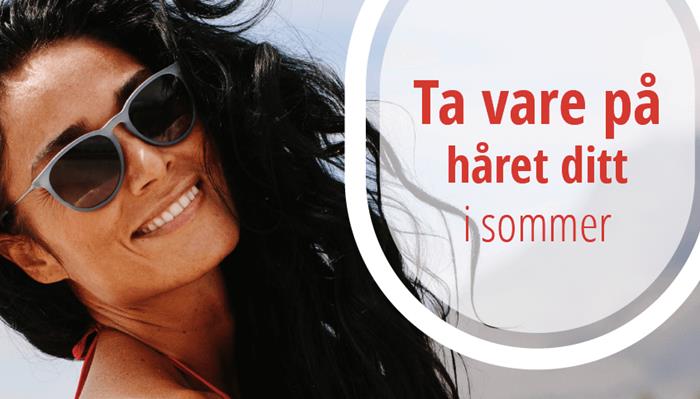 Artikkelbilde - Ta vare på håret ditt i sommer