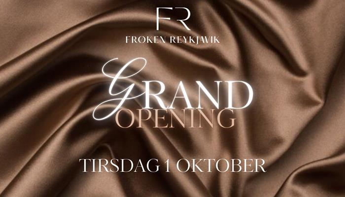 Artikkelbilde - GRAND OPENING av vår nye salong