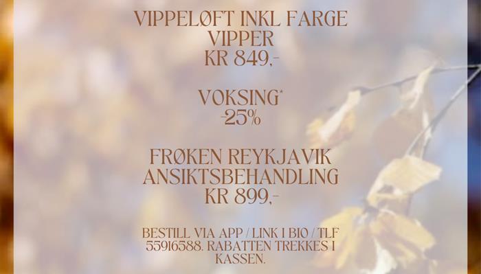 Artikkelbilde - Oktober tilbud