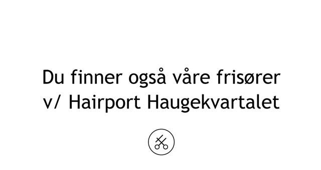 Salongbilde av Hairport Kongssenteret