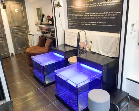 Tratamento, De Uma Spa De Peixe (15 Min) | M.A.D In Esthetic Tratamento, De Uma Spa De Peixe (15 Min) | M.A.D In Esthetic