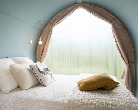 Uma Noite Em Uma Tenda Lodge Coco Doce | Camping L' Abri-Côtier** Uma Noite Em Uma Tenda Lodge Coco Doce | Camping L' Abri-Côtier**