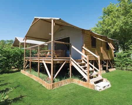 Uma Noite No Hut Lodge | Camping Les Chèvrefeuilles Uma Noite No Hut Lodge | Camping Les Chèvrefeuilles