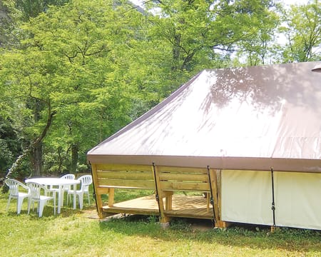 Uma Noite Em Ecolodge Tent | Camping La Turelure*** Uma Noite Em Ecolodge Tent | Camping La Turelure***