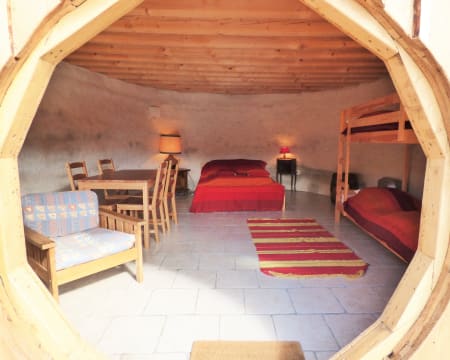 Domaine du Balbuzard | 1 Noite em Família em Casa Hobbit