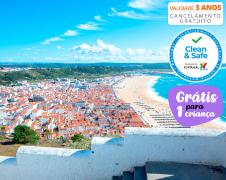 Hotel Cubata - Nazaré | Estadia Junto ao Mar com Opção Jantar e Pack Romântico
