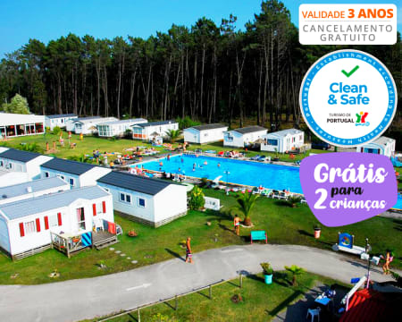 Land´s Hause - Nazaré | Noites em Bungalow Junto ao Mar para 4 Pessoas