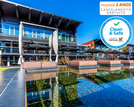 Evidência Belverde Hotel 4* - Amora | Estadia & Spa com Opção Jantar ou Massagem