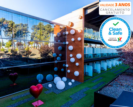 Evidência Belverde Hotel 4* - Amora | Estadia & Spa com Opção Jantar ou Massagem
