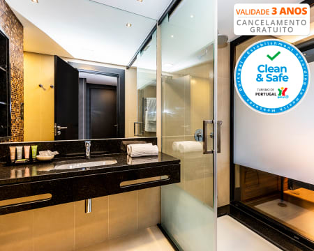 Evidência Belverde Hotel 4* - Amora | Estadia & Spa com Opção Jantar ou Massagem