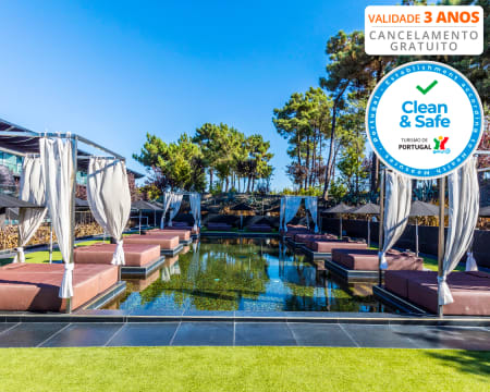 Evidência Belverde Hotel 4* - Amora | Estadia & Spa com Opção Jantar ou Massagem