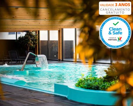 Hotel Cristal Vieira Praia & Spa - Leiria | Estadia & Spa c/ Piscina Interior Dinâmica