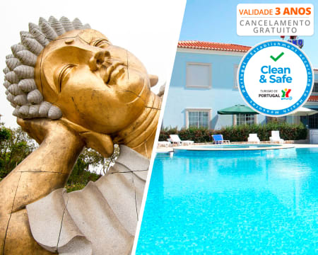Hotel Neptuno - Peniche | Estadia com Opção Entradas Buddha Eden e Dino Parque