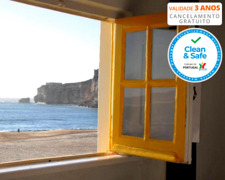 Hotel Ribamar - Nazaré | Estadia Junto à Praia c/ Opção Jantar