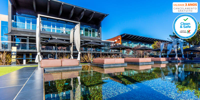 Evidência Belverde Hotel 4* - Amora | Estadia & Spa com Opção Jantar ou Massagem