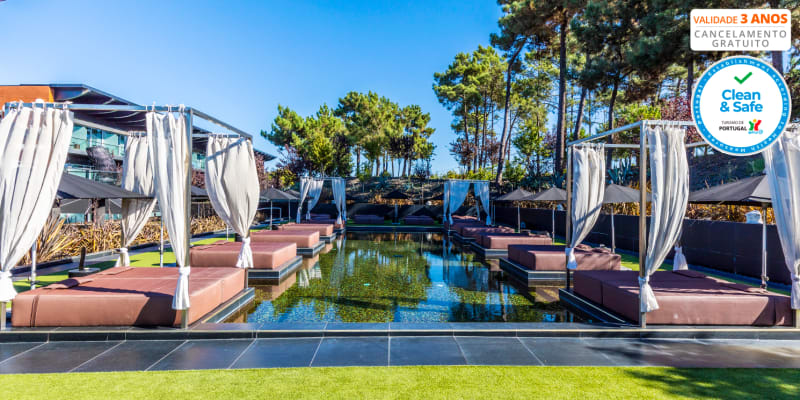 Evidência Belverde Hotel 4* - Amora | Estadia & Spa com Opção Jantar ou Massagem