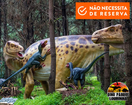 Dino Parque da Lourinhã | Uma Viagem de 400 Milhões de Anos! Entrada de Criança ou Adulto