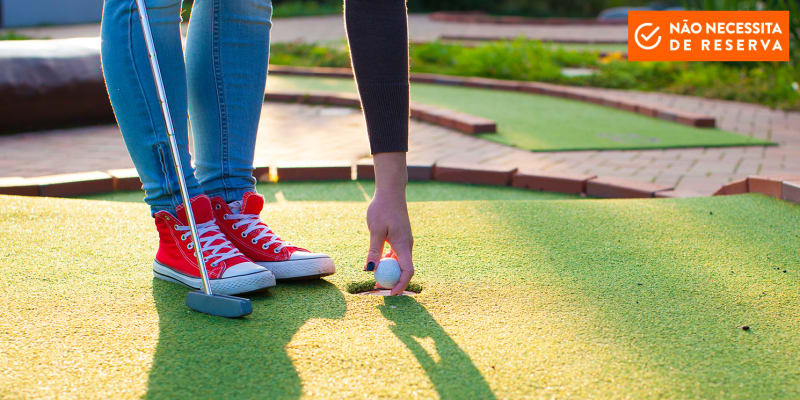 Minigolfe para Dois na Ria de Aveiro - Aventura dos Piratas | 1 Hora | Costa Nova