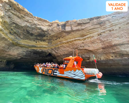 Passeio de Barco às Grutas de Benagil para Dois | X Ride Algarve Passeio de Barco às Grutas de Benagil para Dois | X Ride Algarve