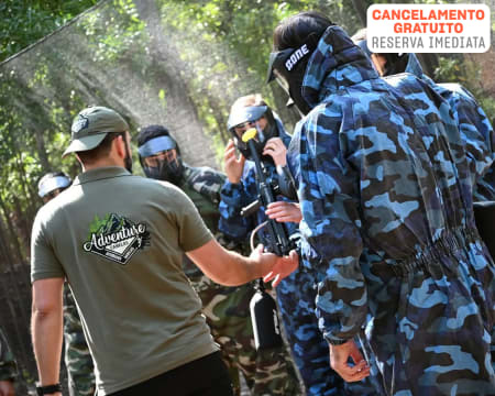 Canelas Adventure | Paintball - 150 Bolas | 2 Pessoas Canelas Adventure | Paintball - 150 Bolas | 2 Pessoas