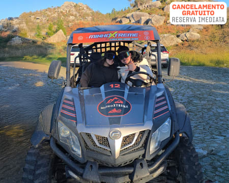 MinhoXtreme | Passeio de Buggy Guiado | 2 Pessoas