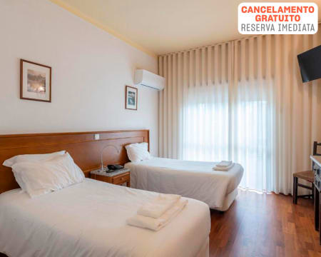 Hotel Mira Serra | 1 Noite para 2 Adultos + 1 Criança em Quarto Duplo/Twin Hotel Mira Serra | 1 Noite para 2 Adultos + 1 Criança em Quarto Duplo/Twin