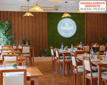Dalla's Brazilian Food - Gouveia | Refeição Completa com Bebida | 2 Pessoas Dalla's Brazilian Food - Gouveia | Refeição Completa com Bebida | 2 Pessoas
