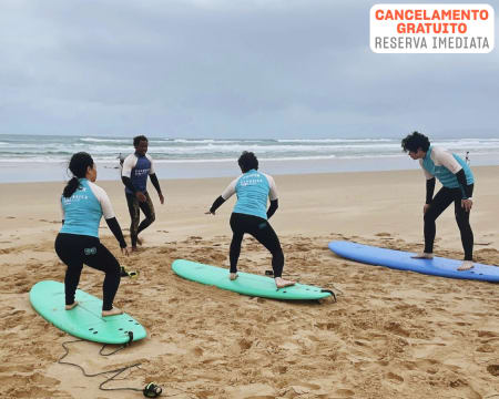 Caparica Surf Club | Aula De Surf em Grupo | 2 Pessoas Caparica Surf Club | Aula De Surf em Grupo | 2 Pessoas