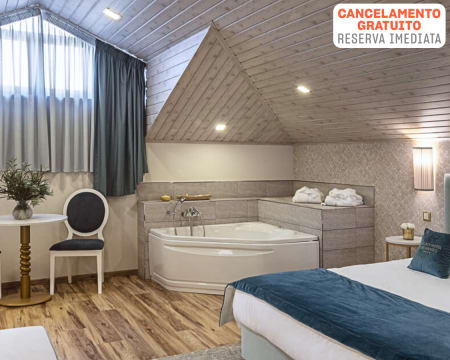 Palace Hotel de Midões 4* - Tábua | Noites num Palacete em Estúdio com Banheira de Hidromassagem