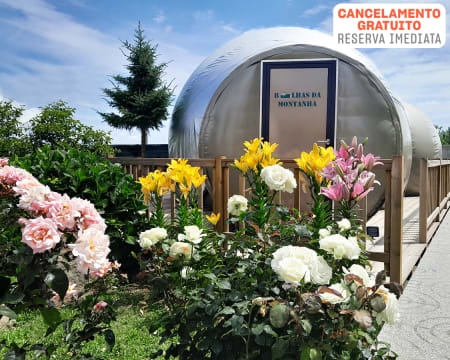 Bolhas da Montanha - Vila Real | Glamping em Bolha com Jacuzzi Privado e Acesso a Sauna