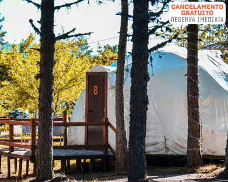 Vale do Rossim Eco Resort - Serra da Estrela | Glamping em Yurt Junto à Praia Fluvial c/ Opção Meia-Pensão