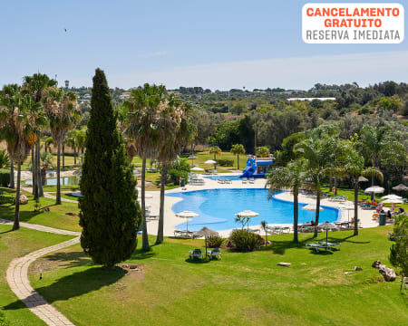 Palm Oasis Alvor 4* | Férias com Tudo Incluído em Quarto Vista Piscina