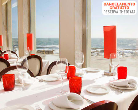 Jantar com Vista Mar | Restaurante Casa Branca by Golden Tulip Porto Gaia Hotel & SPA