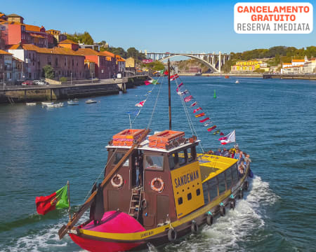 Cruzeiro das 6 Pontes para Dois | Passeio no Douro em Barco Rabelo! Rota do Douro