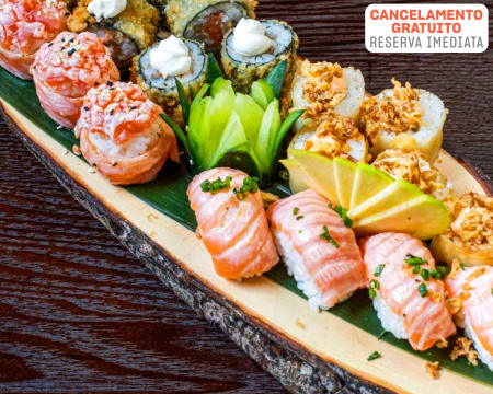 Barco de Sushi para Dois! Com Entrada, Bebida e Sobremesa | Lorento Restaurante - Lisboa