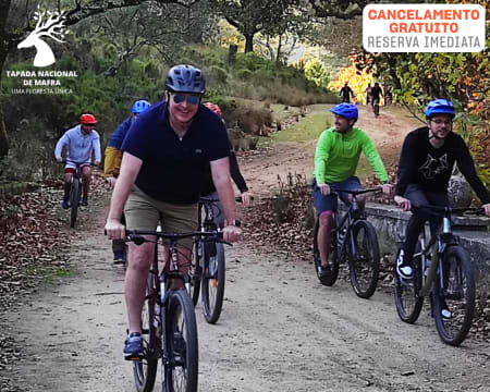 Passeio de Bicicleta na Tapada Nacional de Mafra em Família | Até 14 Km | Aventura na Floresta Encantada!