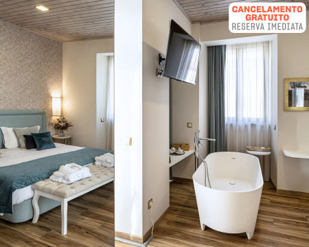Palace Hotel de Midões 4* - Tábua | Refúgio Romântico em Quarto King com Banheira Romântica