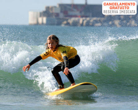 Aula de Surf Privada com Monitor na Praia de Matosinhos | Até 3 Pessoas | Onda Pura