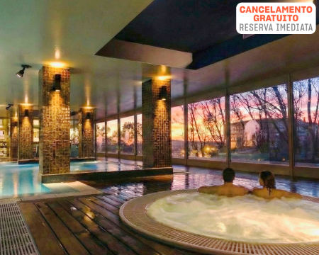 Dia dos Namorados no Porto: Circuito de Águas e Jantar com Animação ao Vivo | Santana Hotel & SPA 4* em Vila do Conde