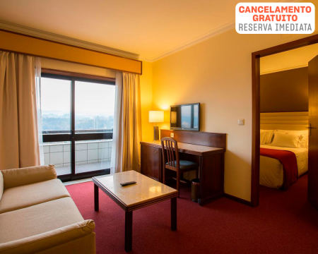 Hotel Miracorgo 4* - Vila Real | Suite para Famílias & Acesso ao Spa com Opção Regime de Meia-Pensão
