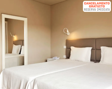 Hotel Cristal Caldas - Caldas da Rainha | Escapadinha Romântica no Centro da Cidade - Tarifa Não Reembolsável