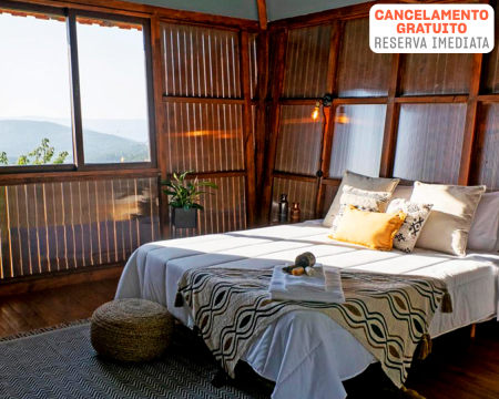 Cimo da Vinha - Castelo de Paiva | Escapadinha Romântica em Bungalow de Madeira & Opção Jantar