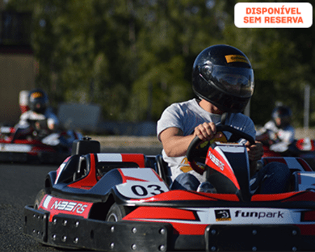 Experiência em Kart de 270 CC | 1 ou 2 Pessoas | FUNPARK Fátima