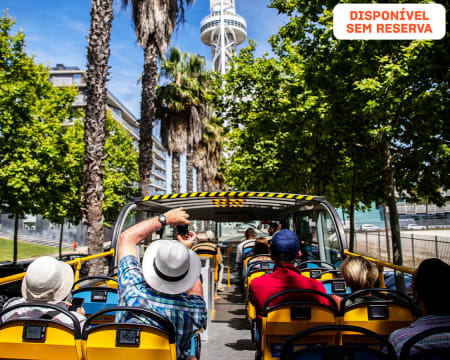 Belém Lisbon & Modern Bus Tour! Passeio em Autocarro Panorâmico + Visita ao Oceanário | Yellow Bus