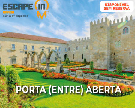 Escape in City - Braga | Encontre a Porta Mágica e Ajude os Guerreiros do Minho! Até 5 Pessoas