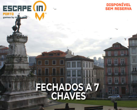 Escape in City - Porto | Encontre as 7 Chaves Perdidas pela Invicta! Até 5 Pessoas