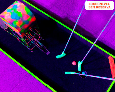 Mini Golfe Indoor | Bilhete de Criança ou Adulto | Minigolf Porto